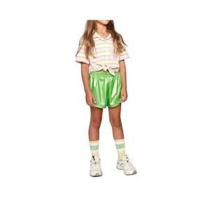 NEW COS I SAID SO girl's knot striped rib shirt in pink/yellow
